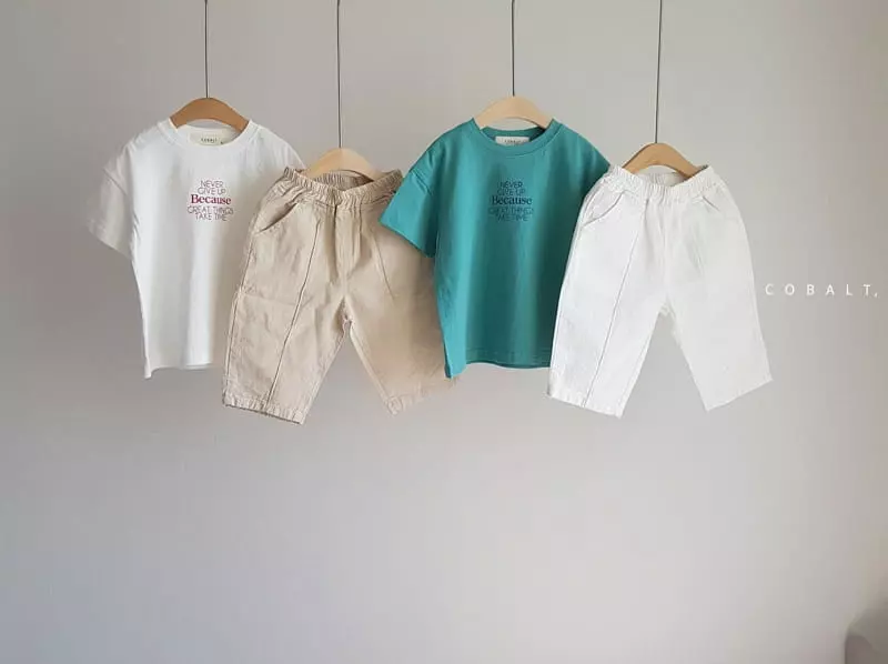 Cobalt - Korean Children Fashion - #Kfashion4kids - Linen Capri Pants - 5
