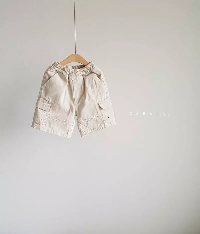 Cobalt - Korean Children Fashion - #Kfashion4kids - Eyelet Cargo Pants - 2