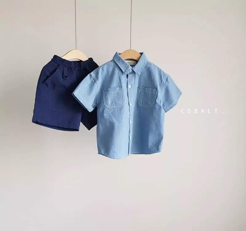Cobalt - Korean Children Fashion - #childofig - Work Shirt - 3