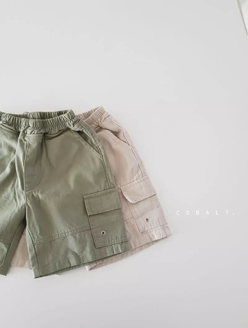 Cobalt - Korean Children Fashion - #childrensboutique - Eyelet Cargo Pants - 11