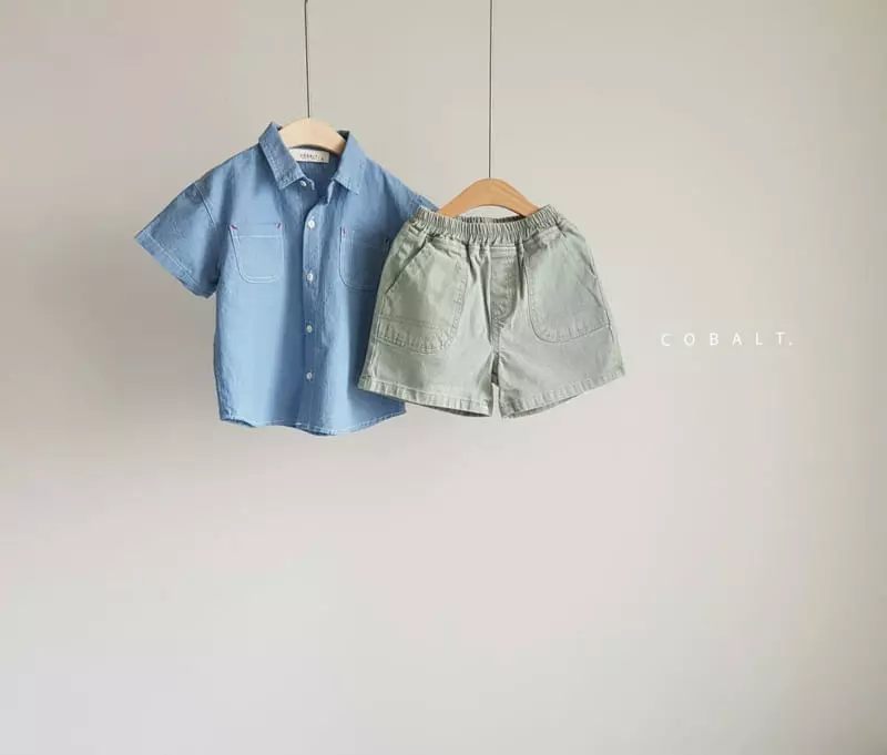 Cobalt - Korean Children Fashion - #designkidswear - Pigment Pocket Pants - 7