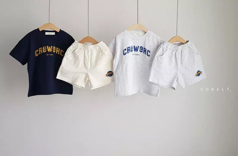Cobalt - Korean Children Fashion - #designkidswear - Crew Tee - 6