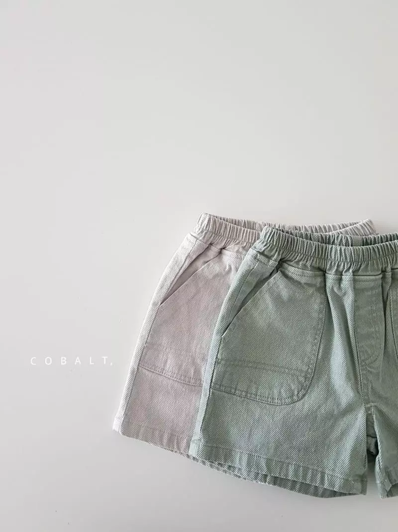 Cobalt - Korean Children Fashion - #kidsshorts - Pigment Pocket Pants - 10