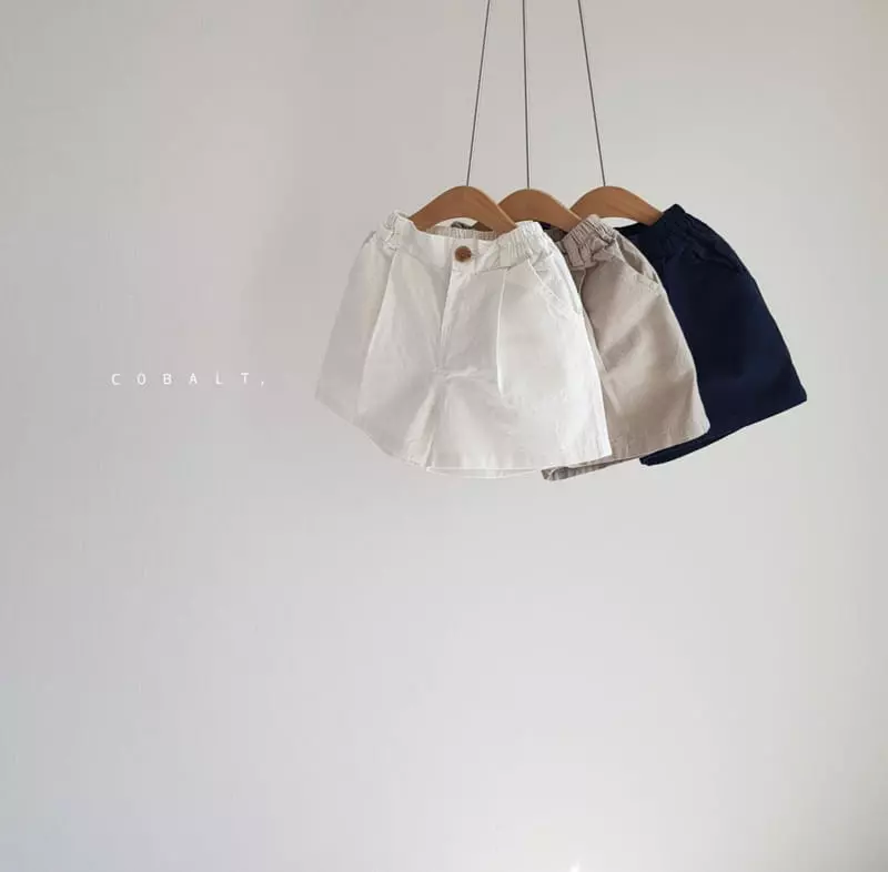 Cobalt - Korean Children Fashion - #kidsstore - Linen Pants