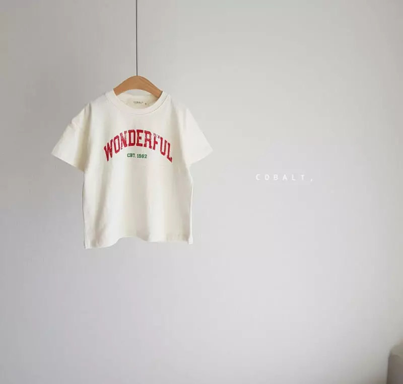 Cobalt - Korean Children Fashion - #kidsstore - Wonderful Tee