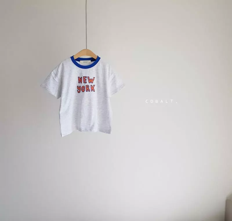Cobalt - Korean Children Fashion - #littlefashionista - Newyork Tee