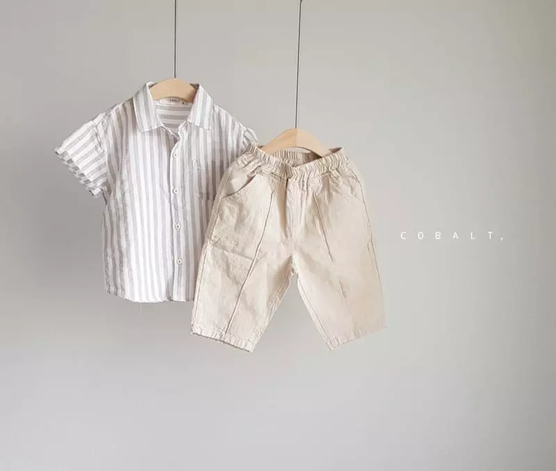 Cobalt - Korean Children Fashion - #magicofchildhood - Natural Shirt - 6