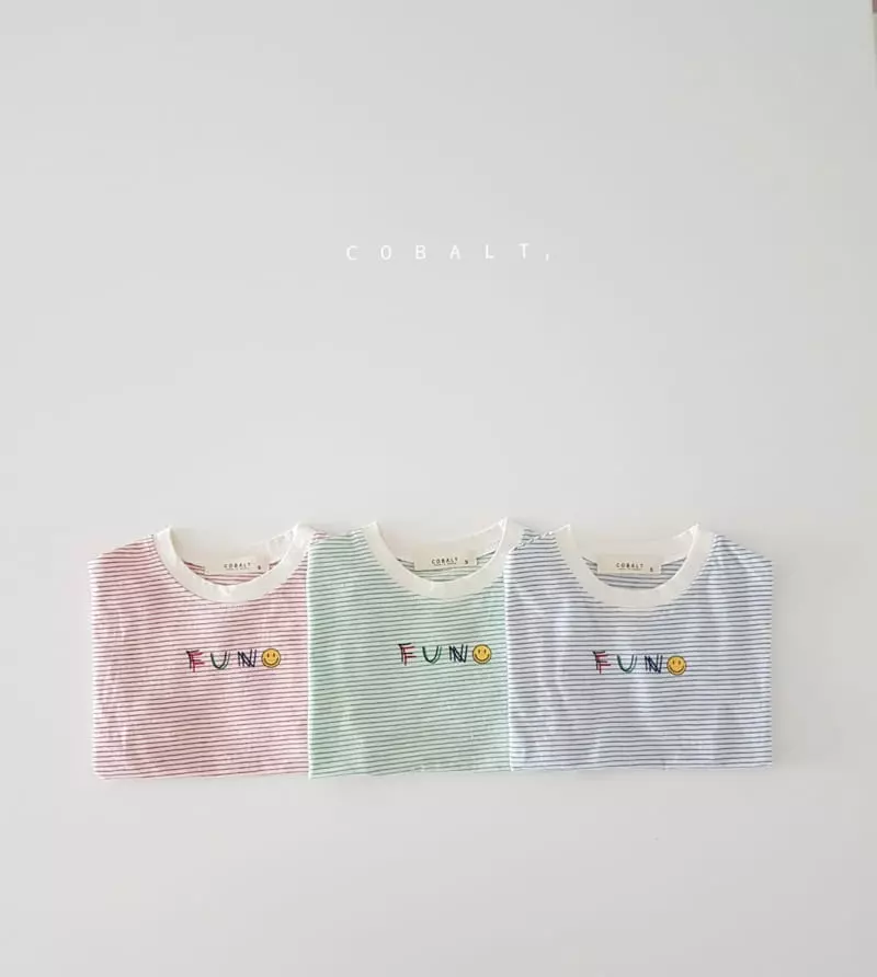 Cobalt - Korean Children Fashion - #minifashionista - Fun Tee - 10