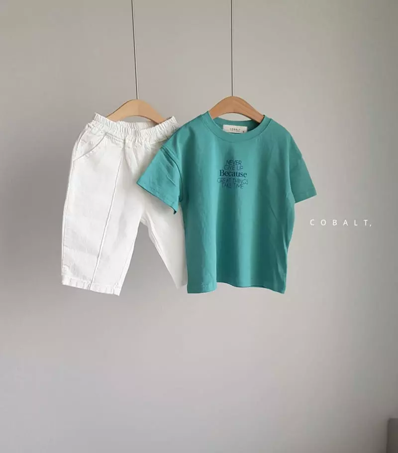 Cobalt - Korean Children Fashion - #minifashionista - Linen Capri Pants - 8