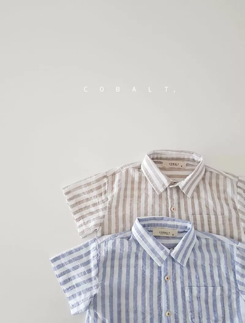 Cobalt - Korean Children Fashion - #minifashionista - Natural Shirt - 7