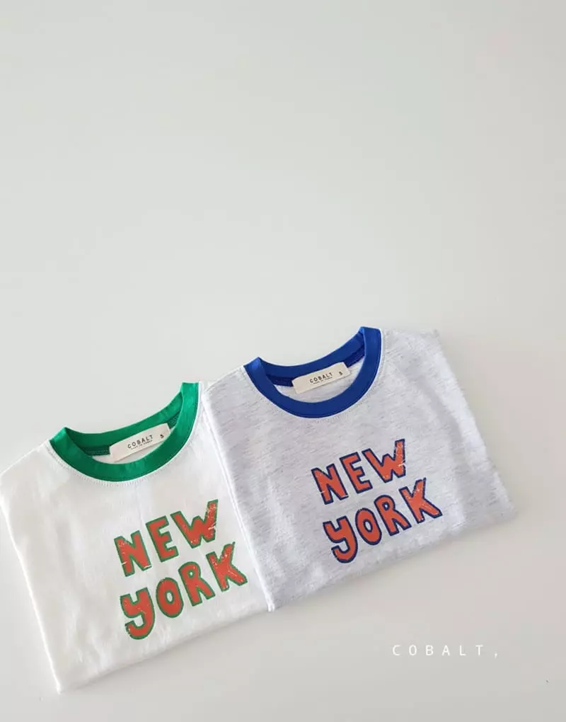 Cobalt - Korean Children Fashion - #minifashionista - Newyork Tee - 4