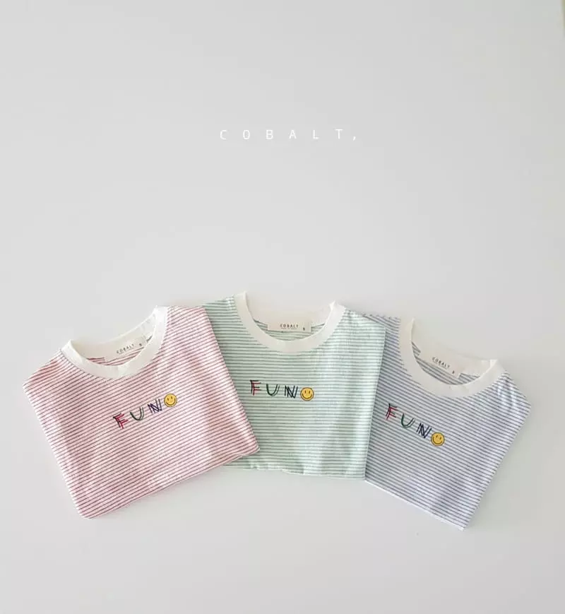 Cobalt - Korean Children Fashion - #todddlerfashion - Fun Tee - 12
