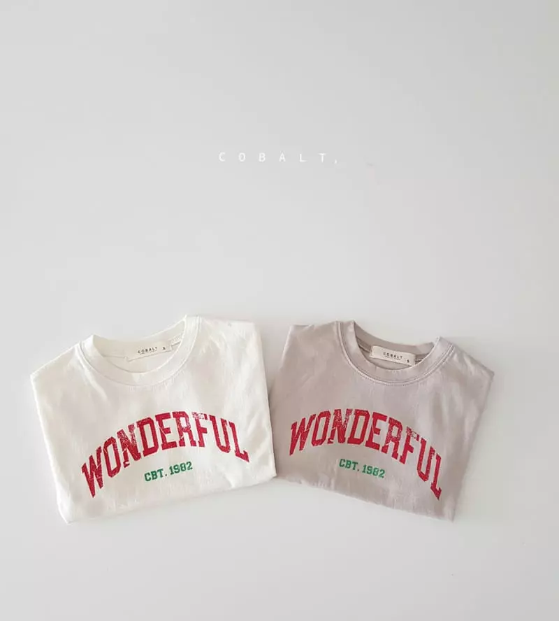 Cobalt - Korean Children Fashion - #todddlerfashion - Wonderful Tee - 8