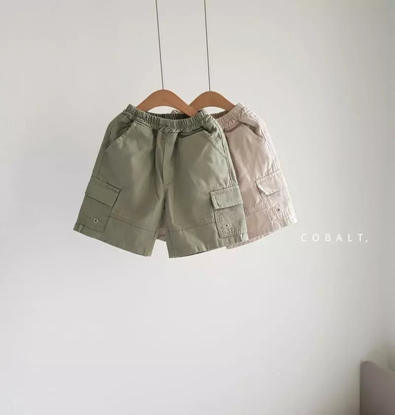 Cobalt - Korean Children Fashion - #todddlerfashion - Eyelet Cargo Pants - 7