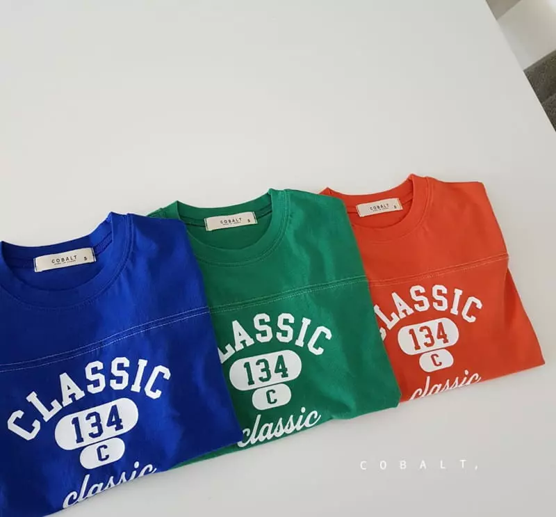 Cobalt - Korean Children Fashion - #toddlerclothing - Classic Tee - 7