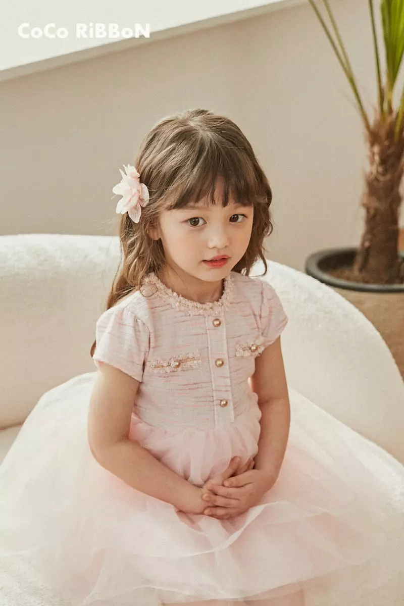 Coco Ribbon - Korean Children Fashion - #Kfashion4kids - Coco Bling One-piece - 5