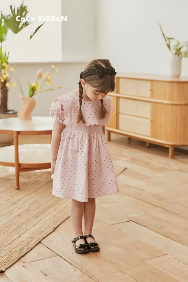 Coco Ribbon - Korean Children Fashion - #childrensboutique - Dot Sailor One-piece - 11