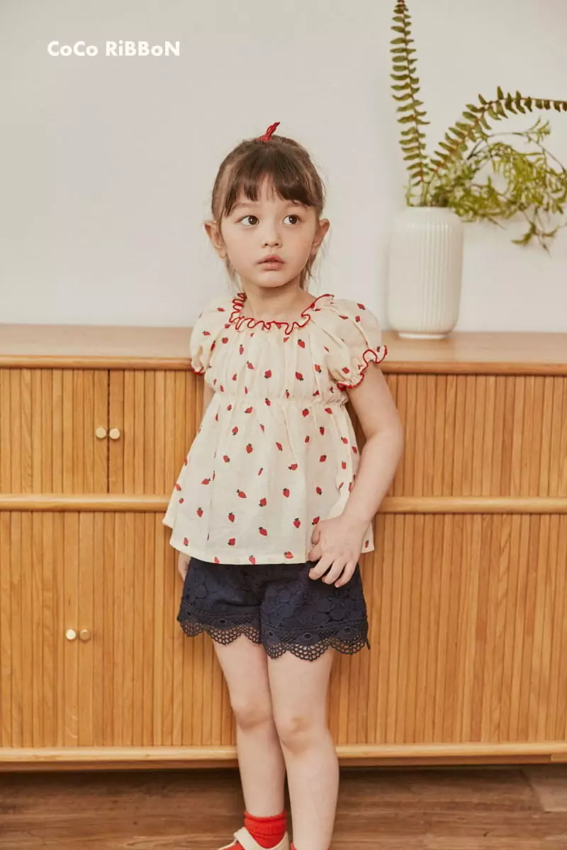 Coco Ribbon - Korean Children Fashion - #designkidswear - Lace Shorts - 3
