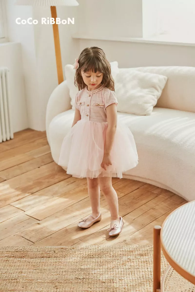 Coco Ribbon - Korean Children Fashion - #fashionkids - Coco Bling One-piece