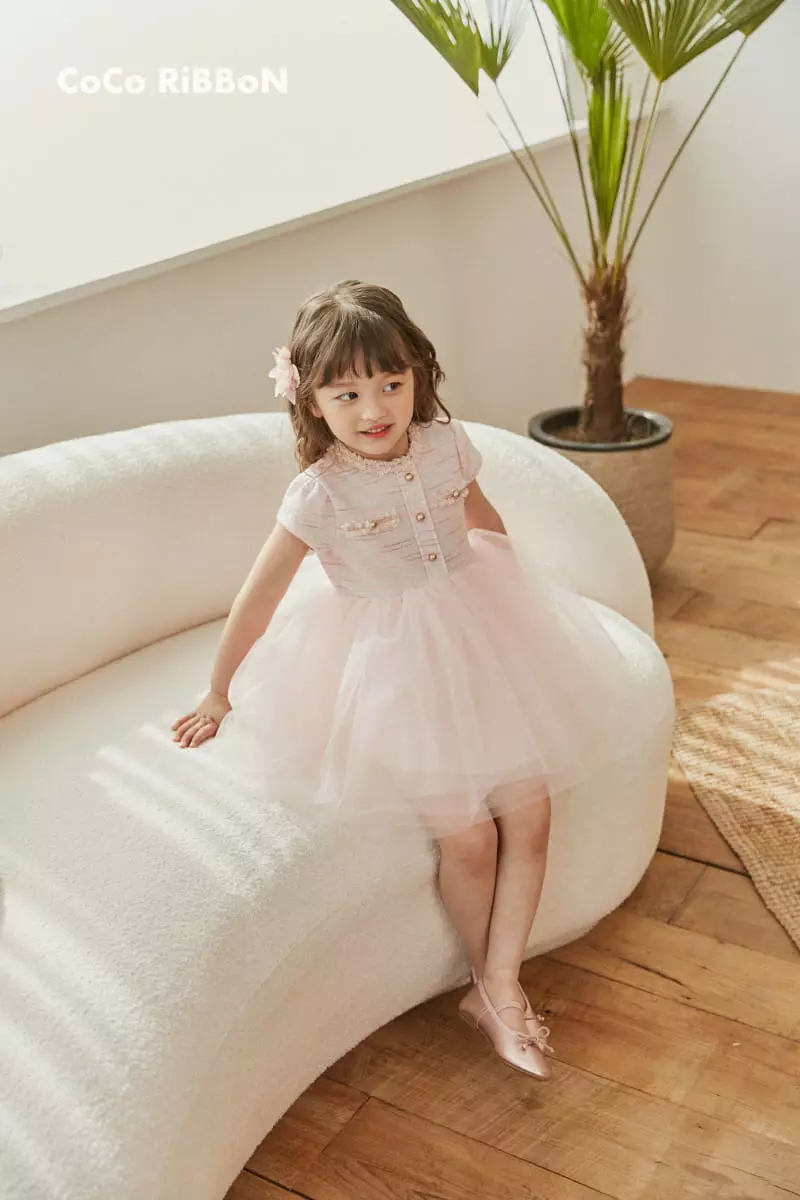 Coco Ribbon - Korean Children Fashion - #kidsstore - Coco Bling One-piece - 3