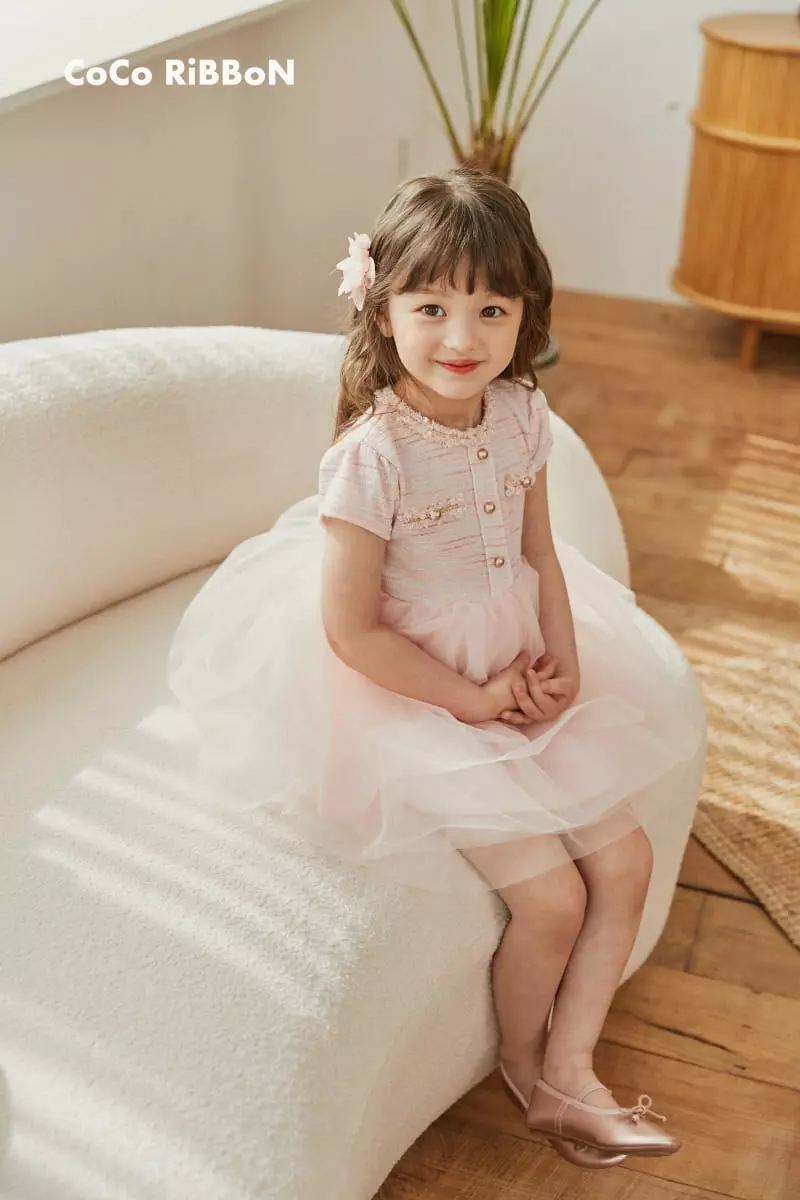 Coco Ribbon - Korean Children Fashion - #littlefashionista - Coco Bling One-piece - 6