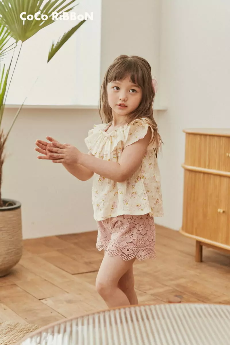 Coco Ribbon - Korean Children Fashion - #Kfashion4kids - Snow Flower Blouse - 4