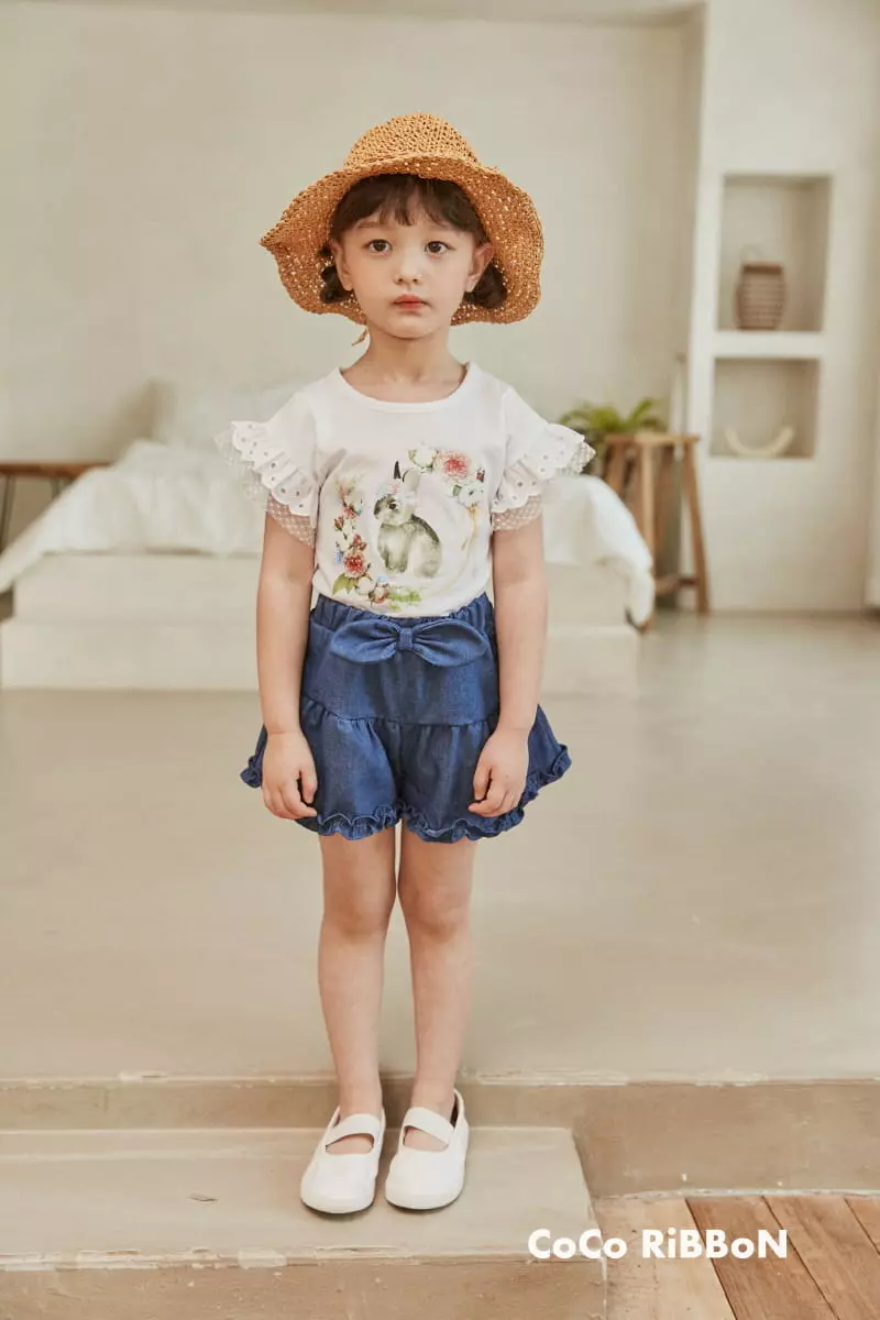 Coco Ribbon - Korean Children Fashion - #littlefashionista - Barnie Sha Tee - 2