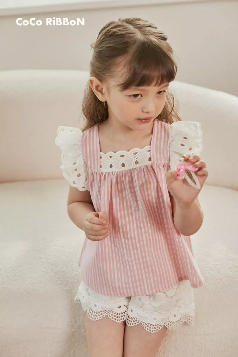 Coco Ribbon - Korean Children Fashion - #littlefashionista - Lace Shorts - 10