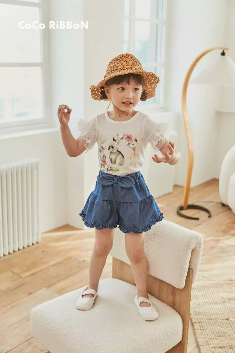 Coco Ribbon - Korean Children Fashion - #prettylittlegirls - Barnie Sha Tee - 5