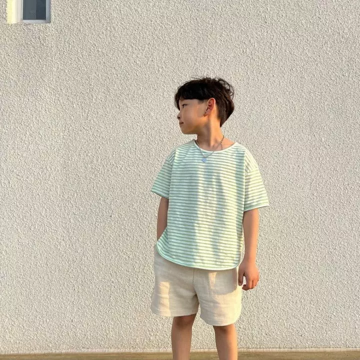 Coddackgi - Korean Children Fashion - #designkidswear - Mono Stripes Tee