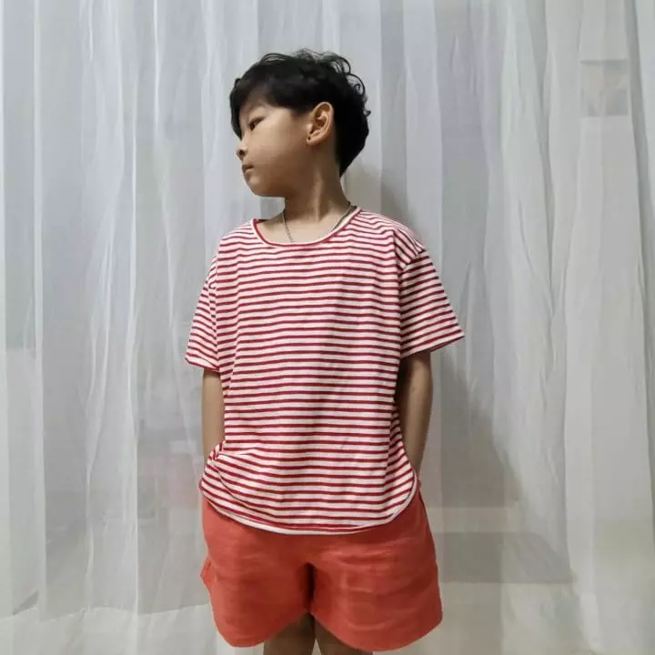 Coddackgi - Korean Children Fashion - #fashionkids - Mono Stripes Tee - 4