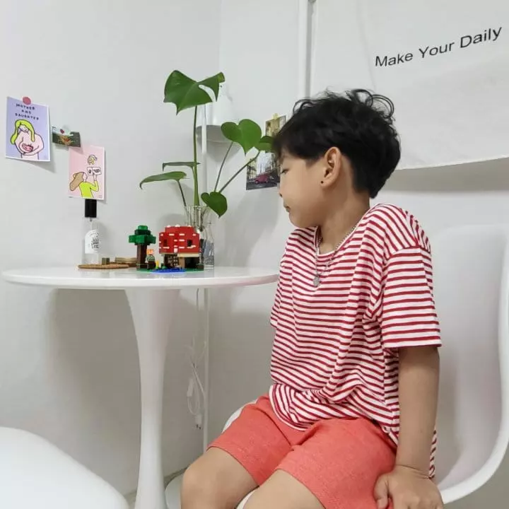 Coddackgi - Korean Children Fashion - #kidsstore - Mono Stripes Tee - 5