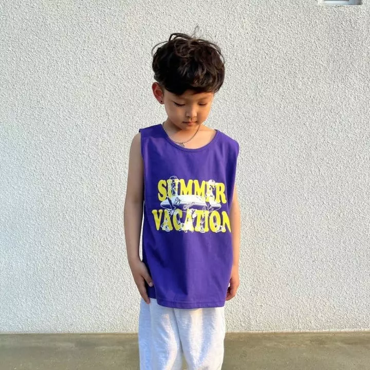 Coddackgi - Korean Children Fashion - #kidzfashiontrend - Summer Sleeveless