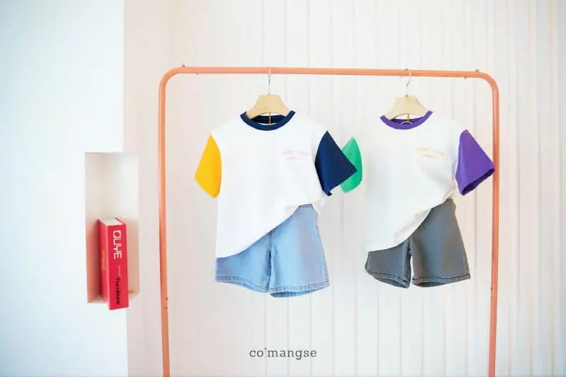 Commencer - Korean Women Fashion - #momslook - Color Tee - 3
