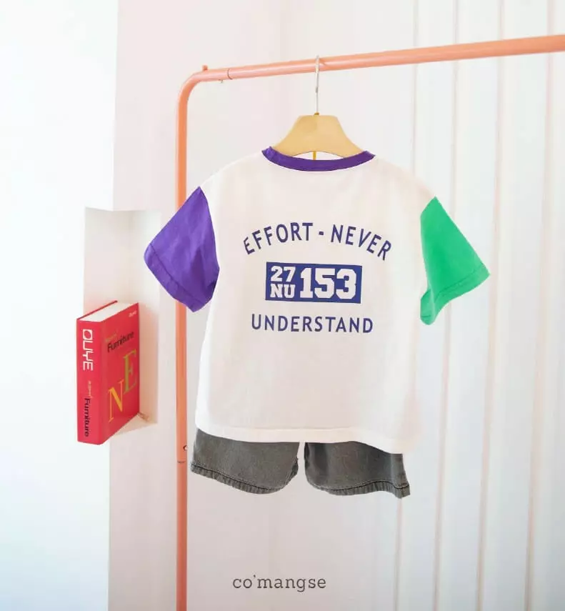 Commencer - Korean Women Fashion - #womensfashion - Color Tee - 2