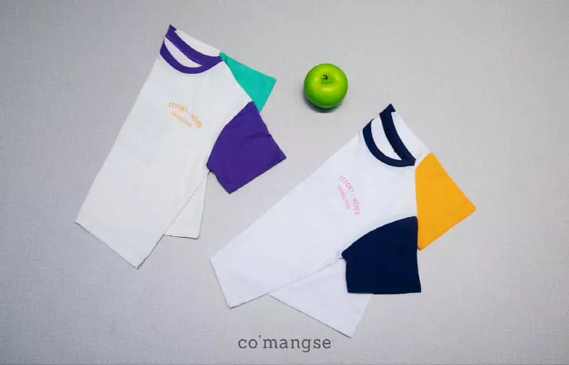 Commencer - Korean Women Fashion - #momslook - Color Tee - 4