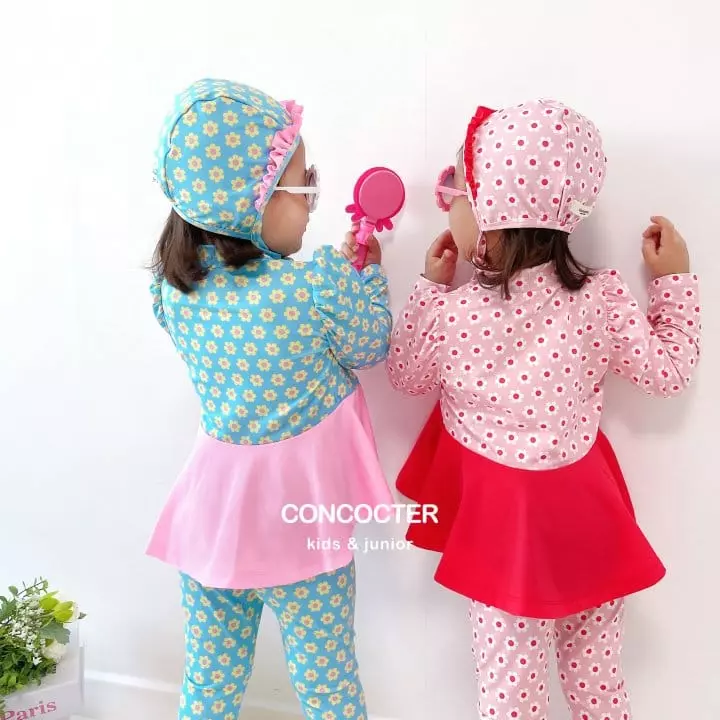 Concocter - Korean Children Fashion - #kidzfashiontrend - Small Plare Rashgaurd - 4