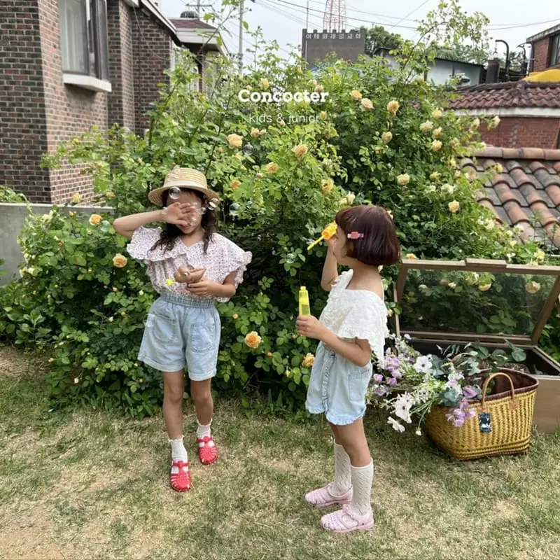Concocter - Korean Children Fashion - #Kfashion4kids - Big Collar Blouse - 8