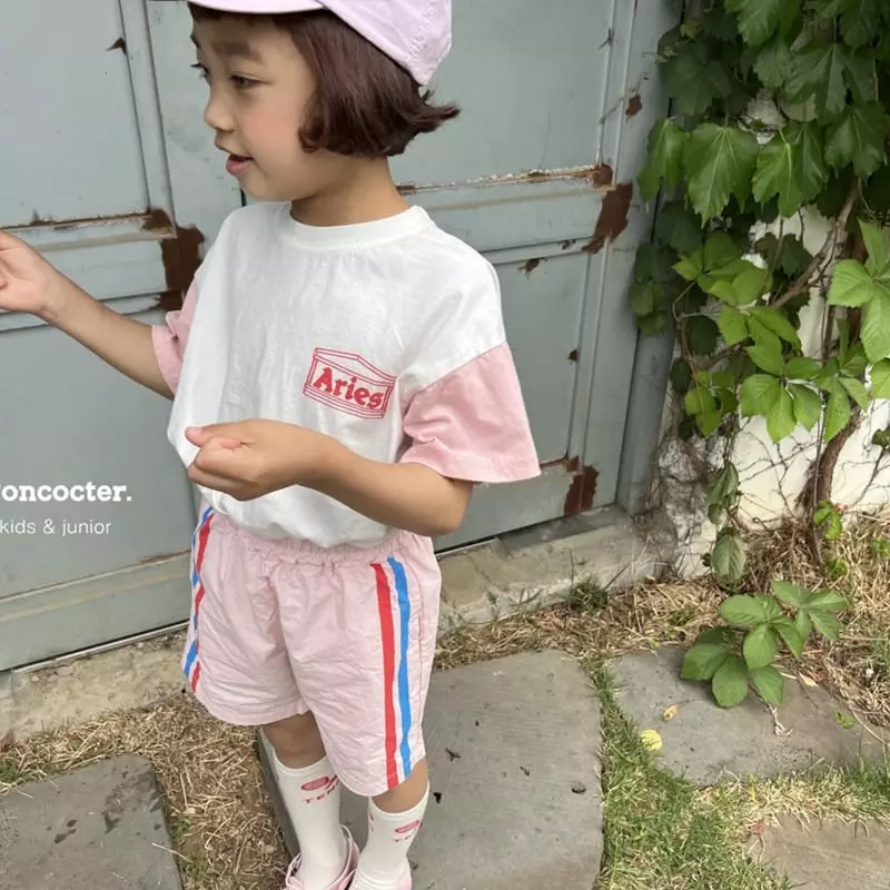 Concocter - Korean Children Fashion - #childofig - Side Line Shorts - 9