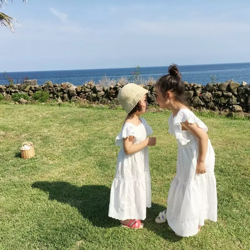 Concocter - Korean Children Fashion - #childofig - Aroha Lace Long One-piece