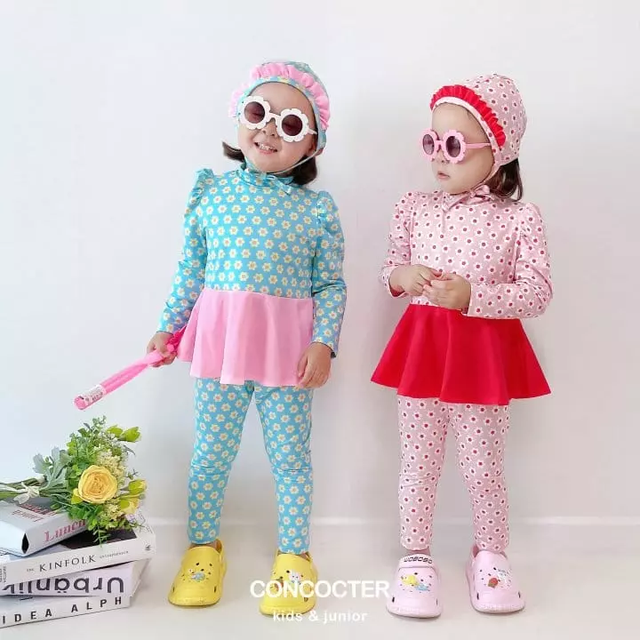 Concocter - Korean Children Fashion - #childrensboutique - Small Plare Rashgaurd - 11