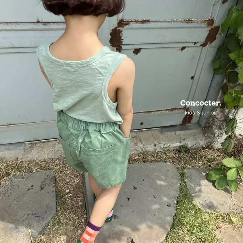 Concocter - Korean Children Fashion - #childrensboutique - Cuba Slub Sleeveless - 7