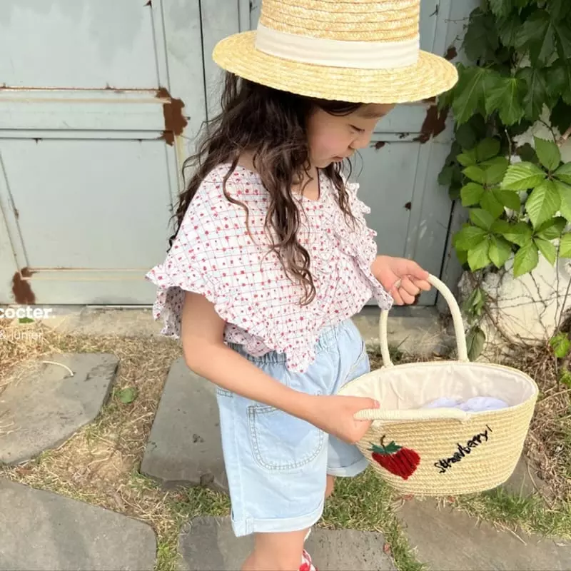 Concocter - Korean Children Fashion - #designkidswear - Big Collar Blouse - 2