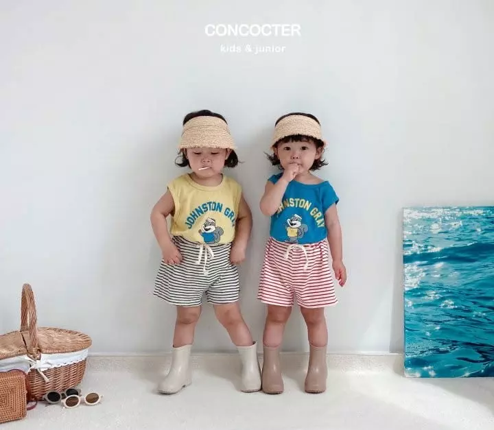 Concocter - Korean Children Fashion - #designkidswear - Squirrel Top Bottom Set