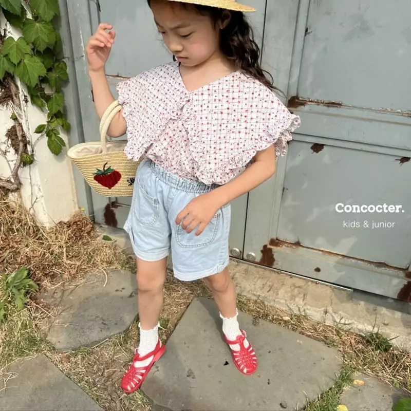 Concocter - Korean Children Fashion - #discoveringself - Big Collar Blouse - 3