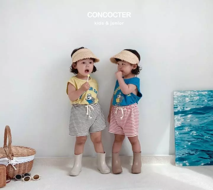 Concocter - Korean Children Fashion - #discoveringself - Squirrel Top Bottom Set - 2