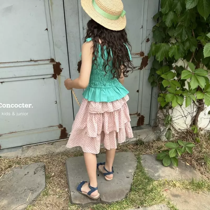 Concocter - Korean Children Fashion - #kidsshorts - Half Cancan Skirt
