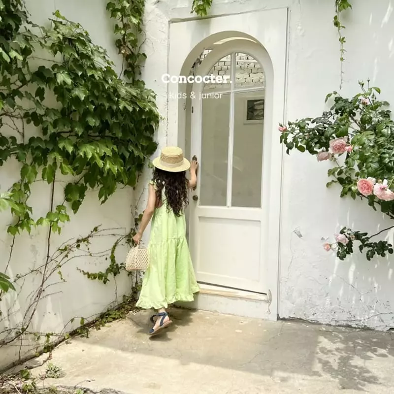 Concocter - Korean Children Fashion - #kidsshorts - Small Girls Maxy One-piece - 7
