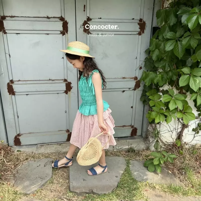Concocter - Korean Children Fashion - #kidsstore - Half Cancan Skirt - 2