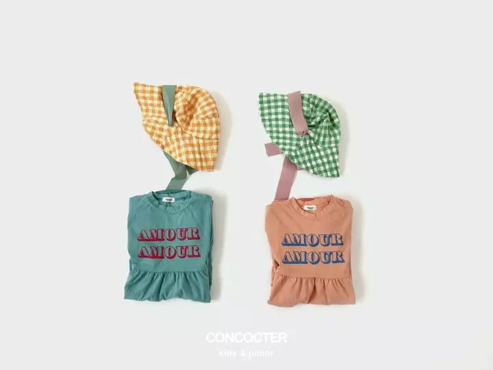 Concocter - Korean Children Fashion - #kidzfashiontrend - Amor Teares Long One-piece - 6